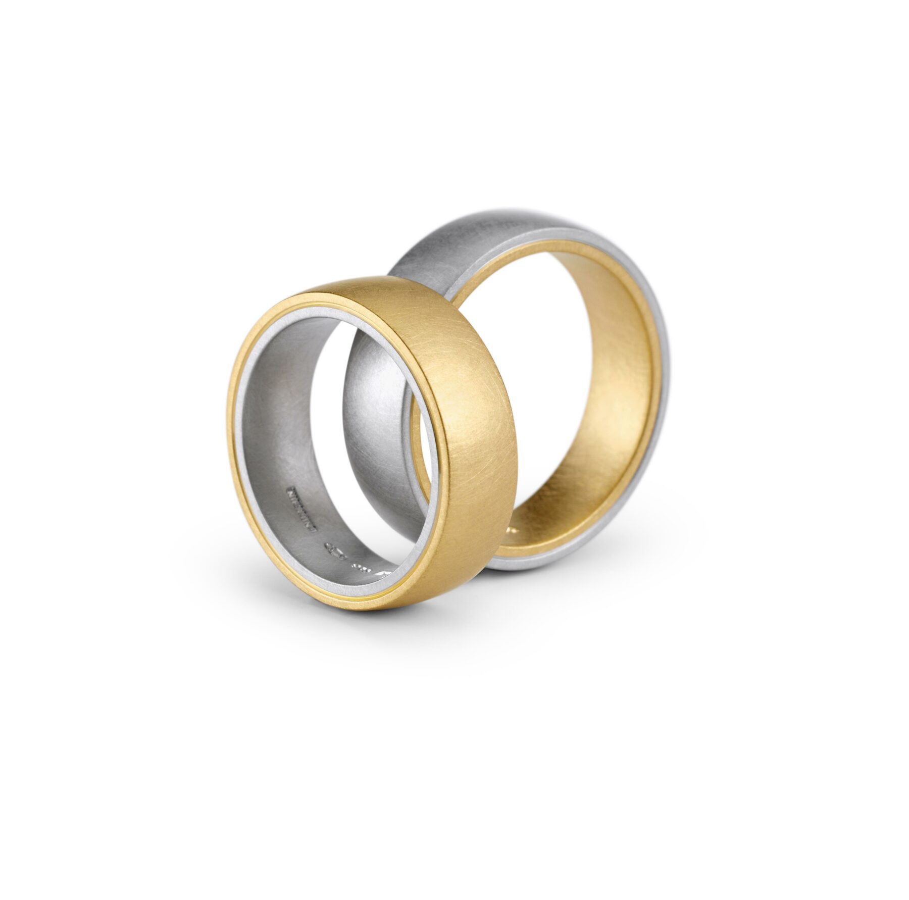 Ring Tango 950 Platin und 18K Gold - Niessing - N181030-6,5-Pt