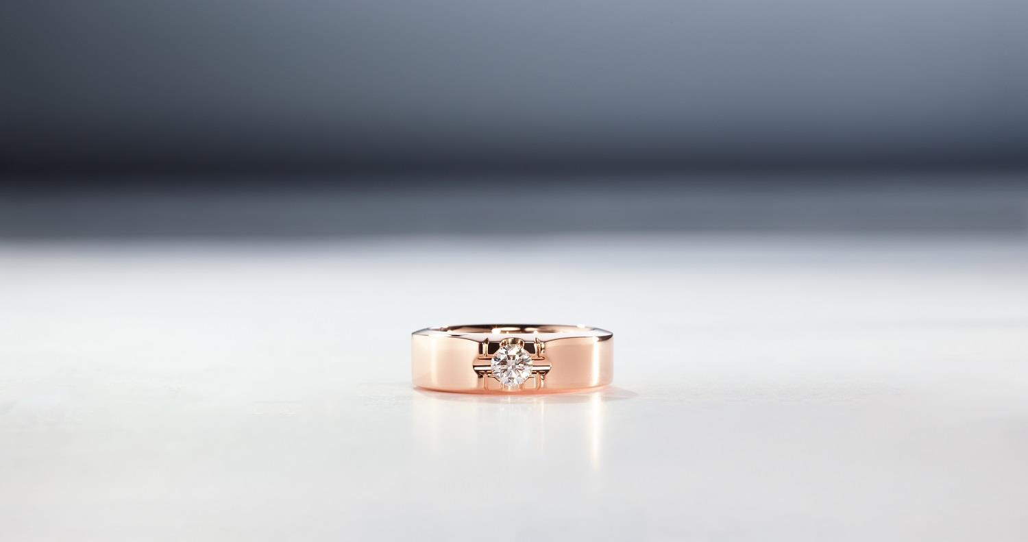 Ring 18K Roségold Diamant - Jochen Pohl - Ring201