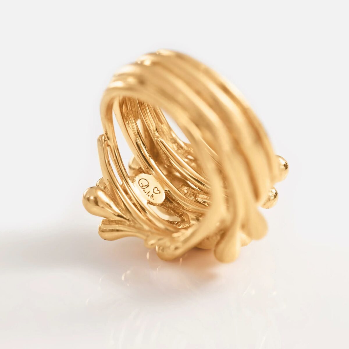 Ring BoHo Cluster 18K Gelbgold - Ole Lynggaard - A3190-401