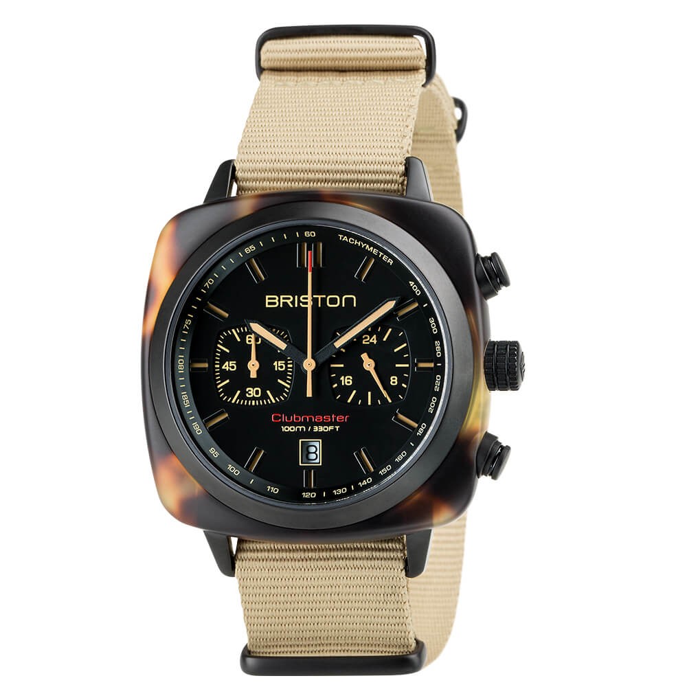 Clubmaster Chrono Quarz 42mm - Briston - 18142.PBAM.TSS.5.NK