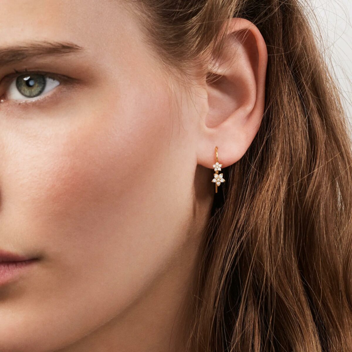 Ohrringe Shooting Star 18K Gelbgold - Ole Lynggaard - A2854-401