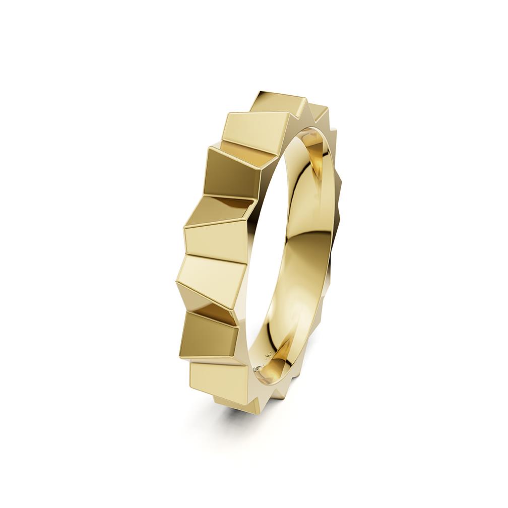 Ring Vivida Z 18K Gelbgold 4mm - Niessing - N411040gg4