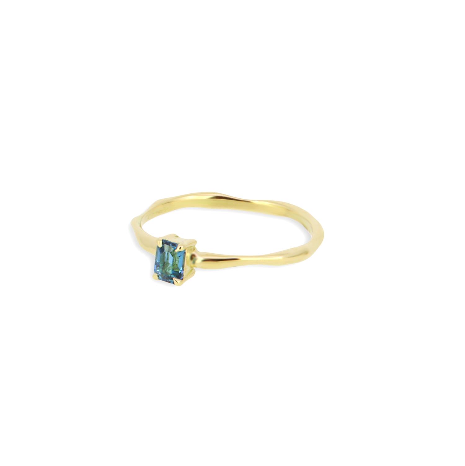 Ring Topas Baguette Gelbgold - Lefteris Margaritis - RG0175BT