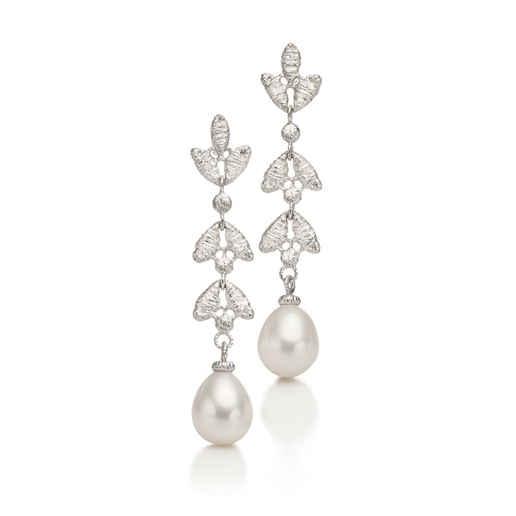 Ohrringe Emilia Pearl 925 Silber - Brigitte Adolph - 1088-AG-SW-1