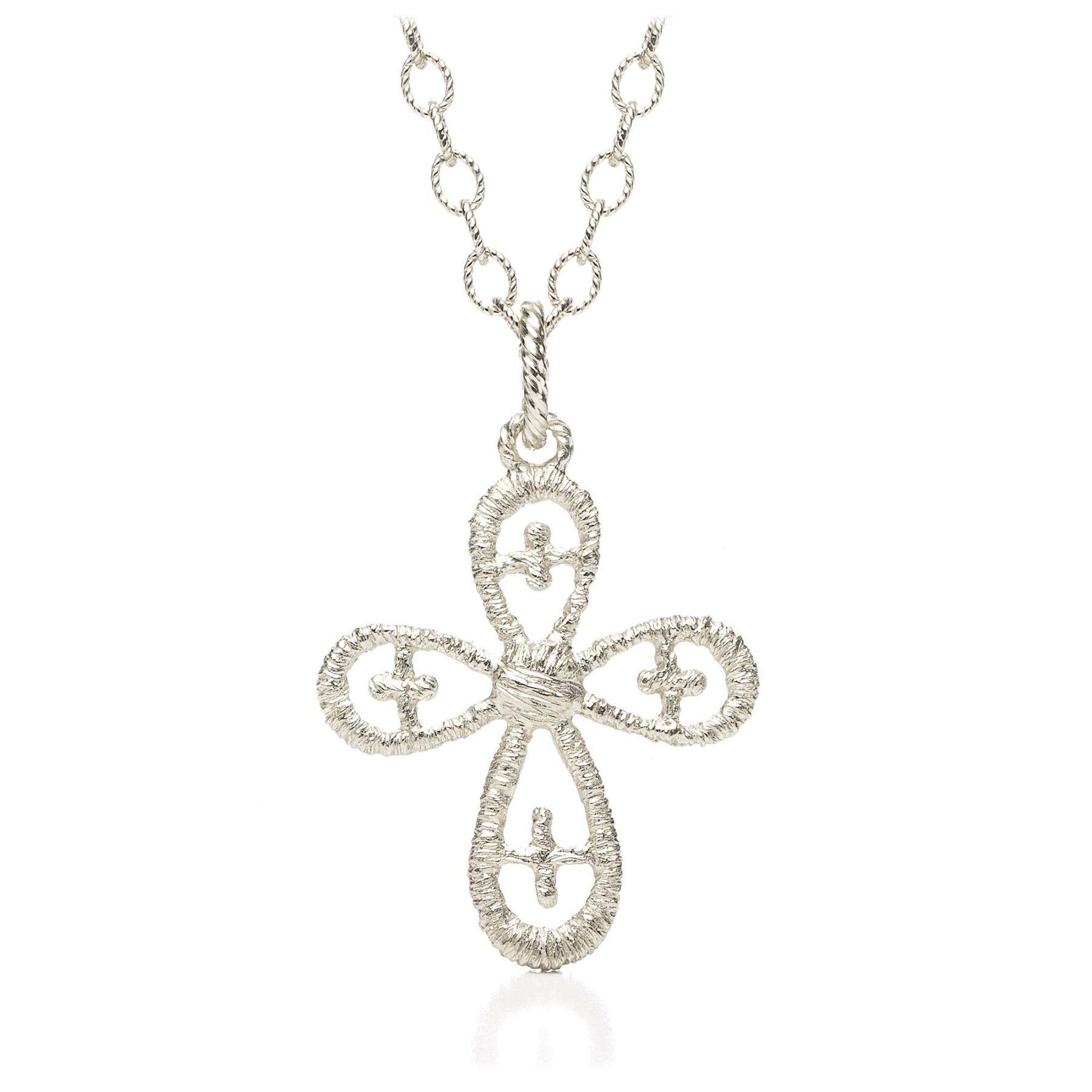 Anhänger Carmina Kreuz 925 Silber - Brigitte Adolph - 1270-AG-1