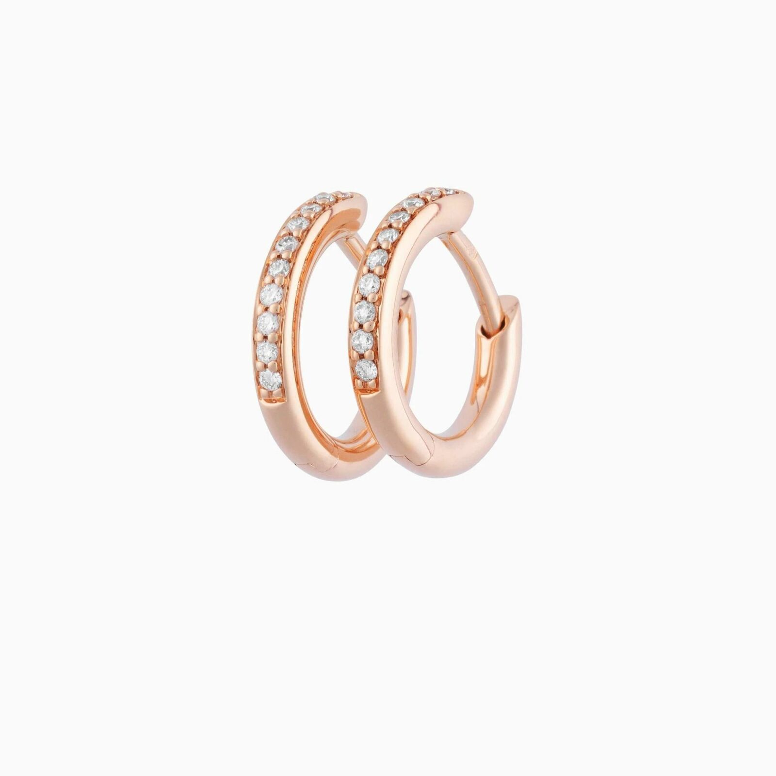 Creolen Lux 18K Roségold Brillanten - Bron - 7OR477913BR