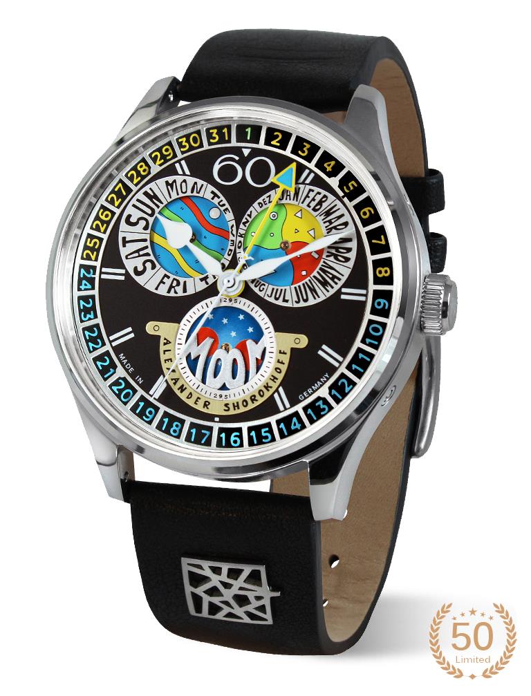 Automatik Vollkalender 43 mm - Alexander Shorokhoff - AS.VK-CDMM4
