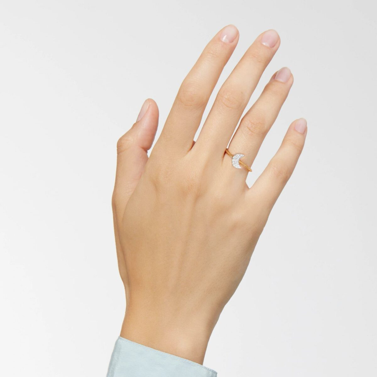 Ring Mond Precious Icon 18K Gelbgold - Dodo - DAC0006HEARSDB0OG