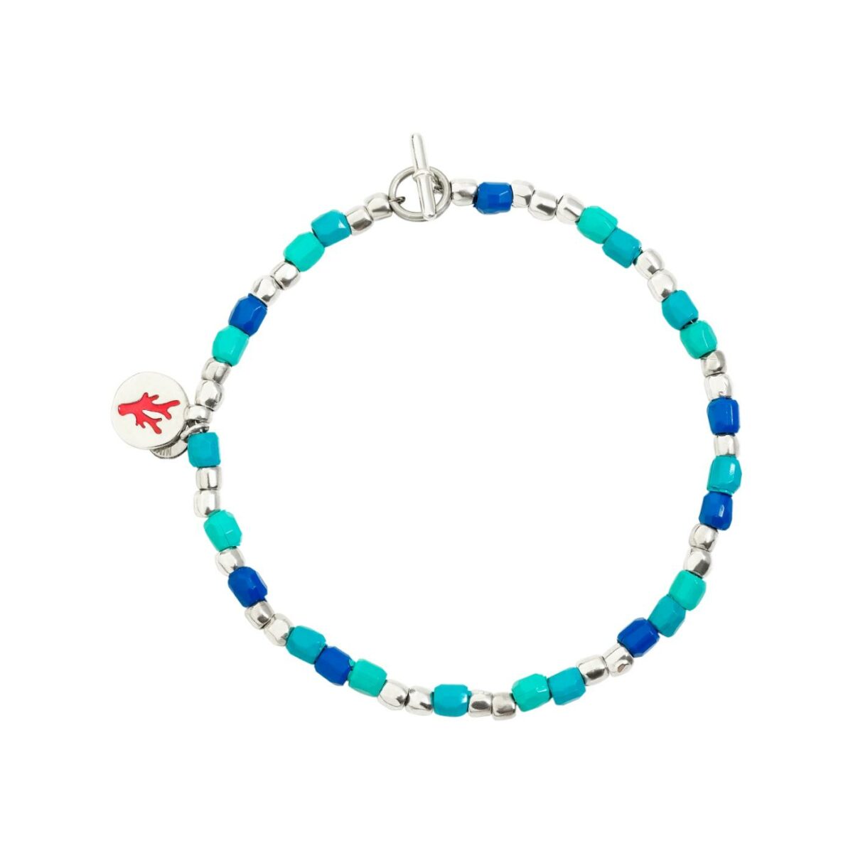 Armband Mini Granelli Tenaka Silber - Dodo - DBC1012_GRANX_SBLMX_M