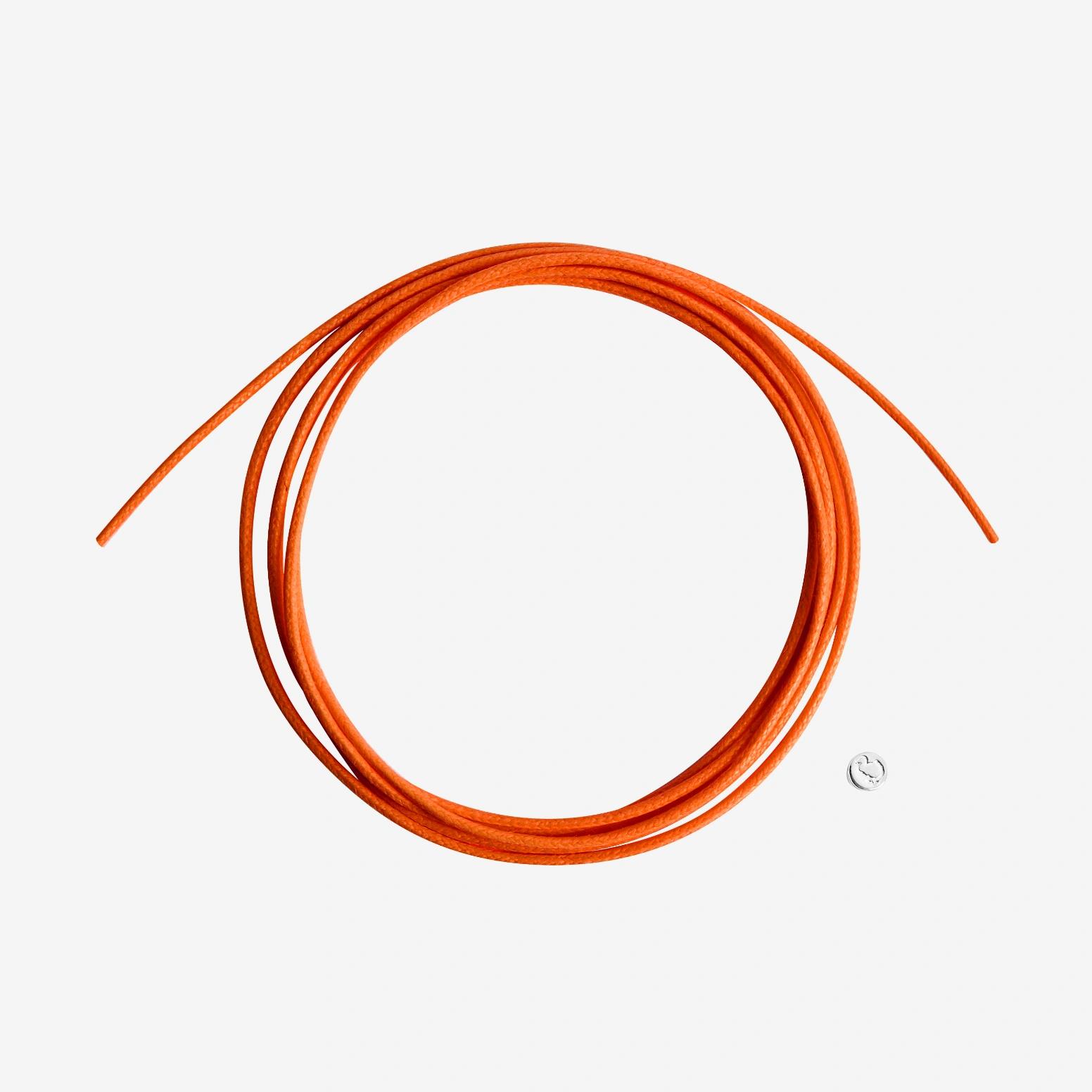 Kordel Tangerine dünn Cotton Silber Siegel - Dodo - DDA6005-CORDS-TANAG