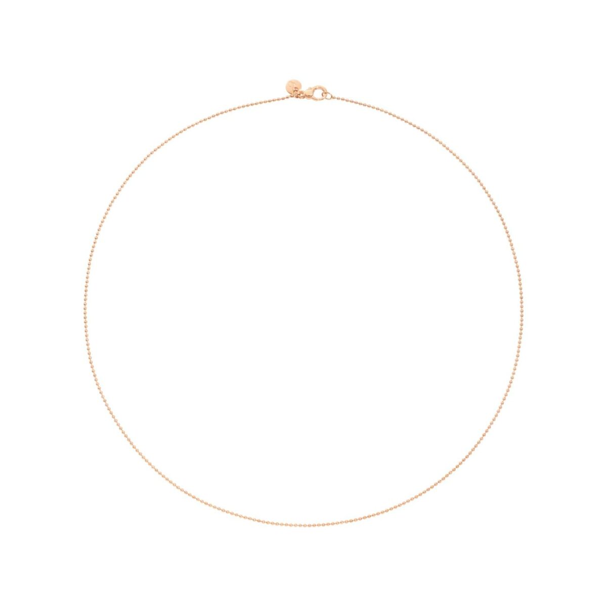 Halskette Bollicine 9K Roségold - Dodo - DGBALL/9/40/K
