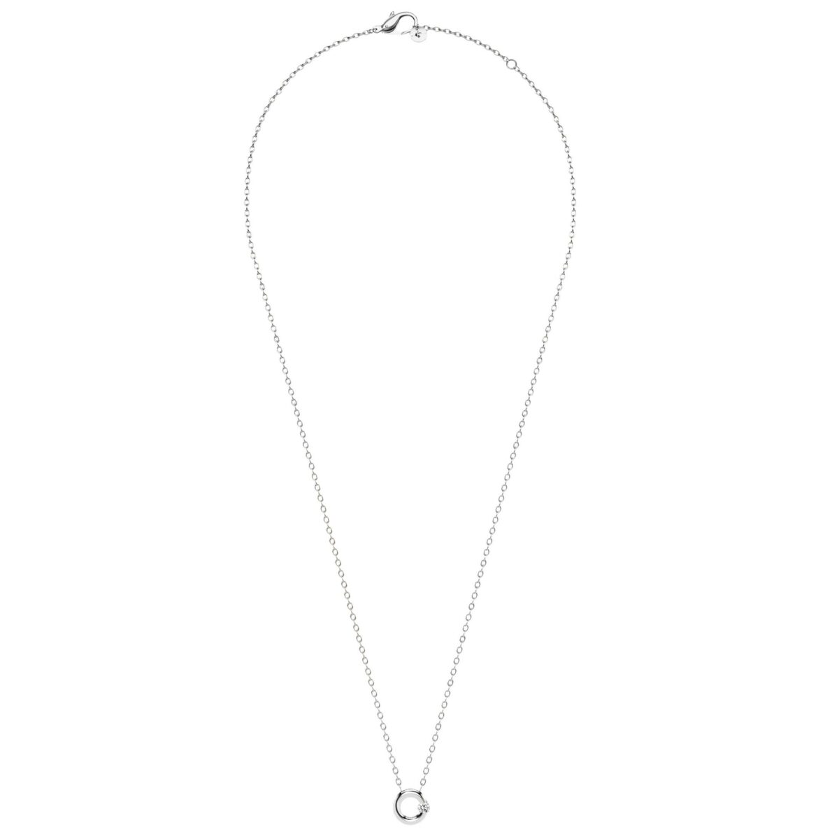 Halskette Spannring Platin Brillant - Niessing - N413925pt