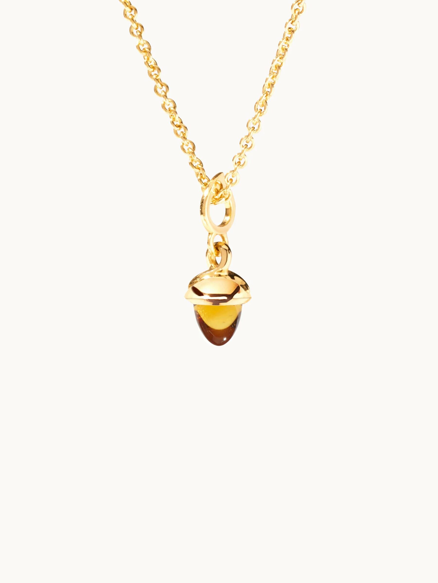 Anhänger MiniMikado Citrin 18K Gelbgold - Tamara Comolli - P-mMC-Cit-yg
