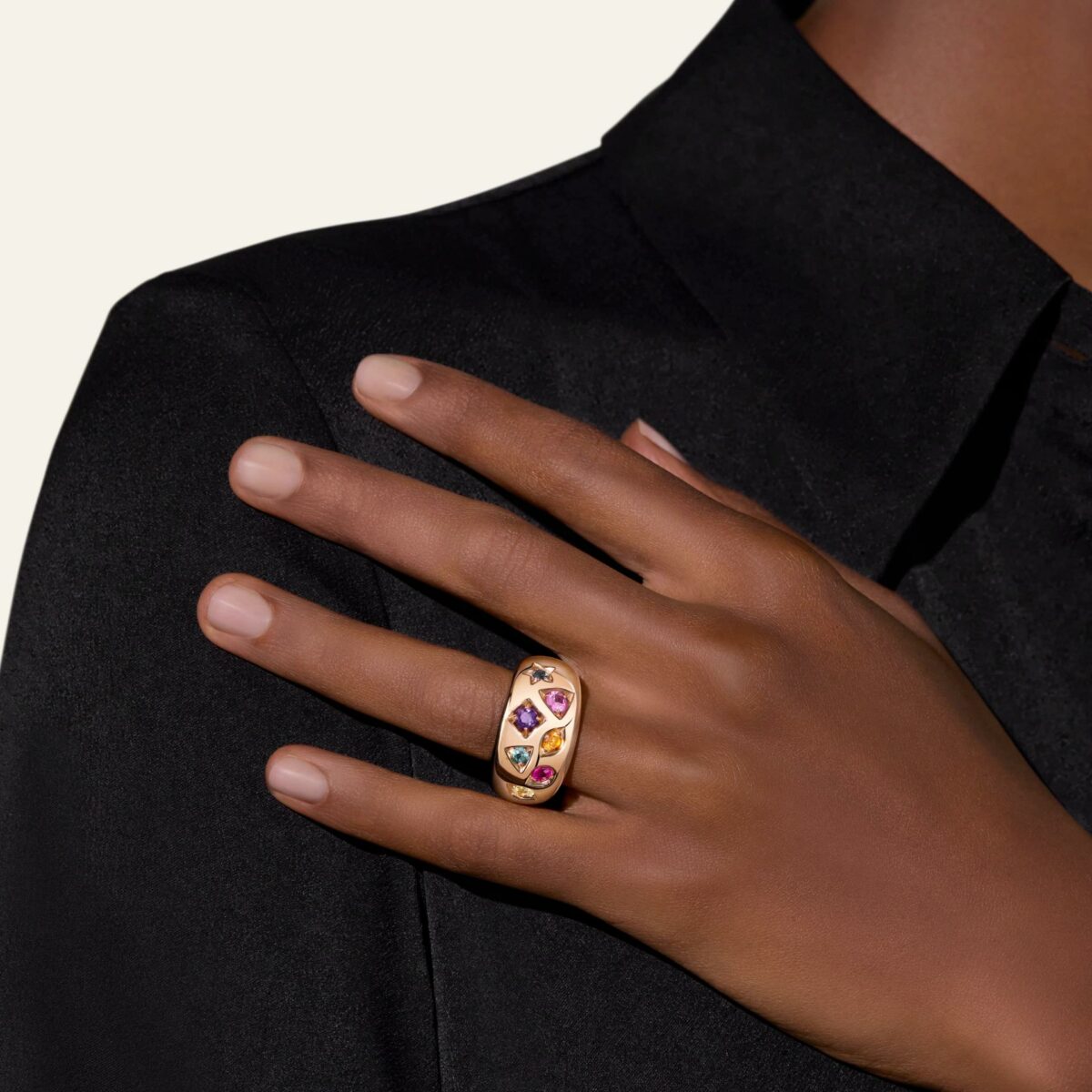 Ring Iconica Roségold Saphire - Pomellato - PAC5007O7000000VA