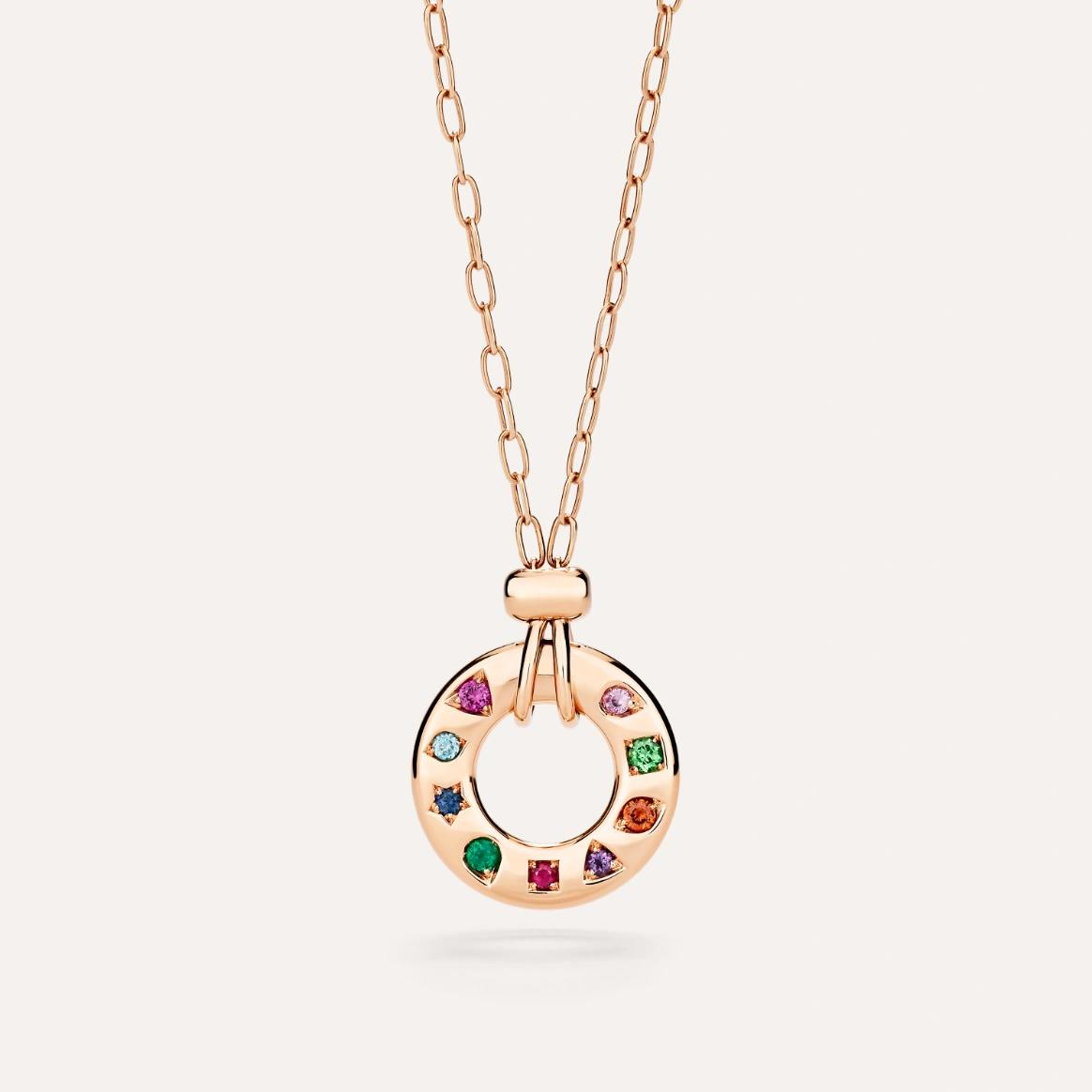 Halskette Iconica Roségold Saphire - Pomellato - PCC5041O7000000VA44