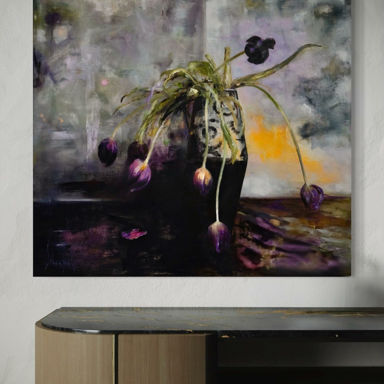 Glowing bunch of flowers - Schapals, Carola - k-2505CS03