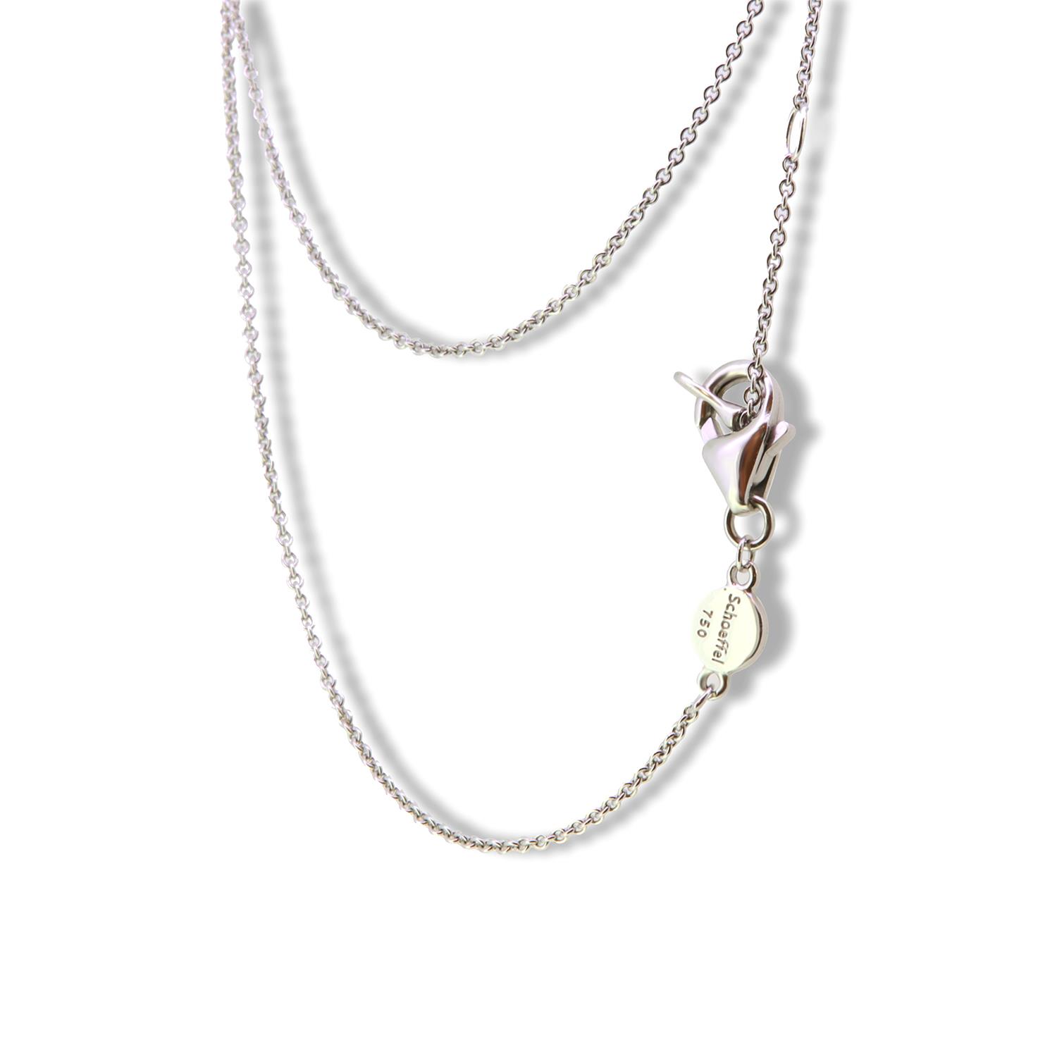 Kette Anker 18K Weißgold 45cm - GalerieVoigt - 125schoe05-1
