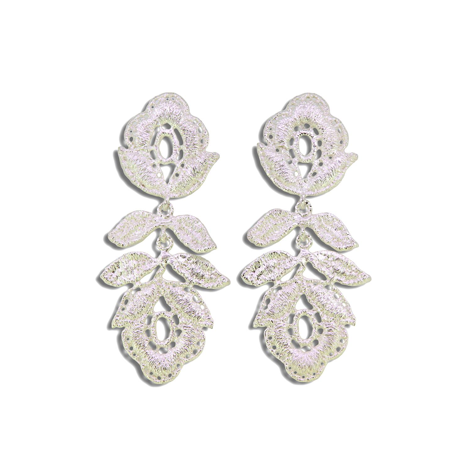 Ohrringe Wild Rose 925 Silber - Brigitte Adolph - 1401-AG-1
