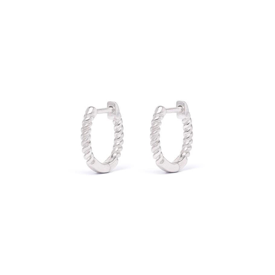 Creolen Florizzi Silber - Bernd Wolf - 1820003514