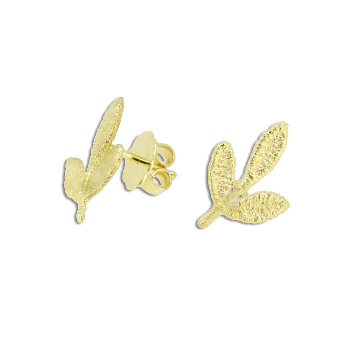 Ohrstecker Helena Silber goldplattiert - Brigitte Adolph - 2179-AG-3
