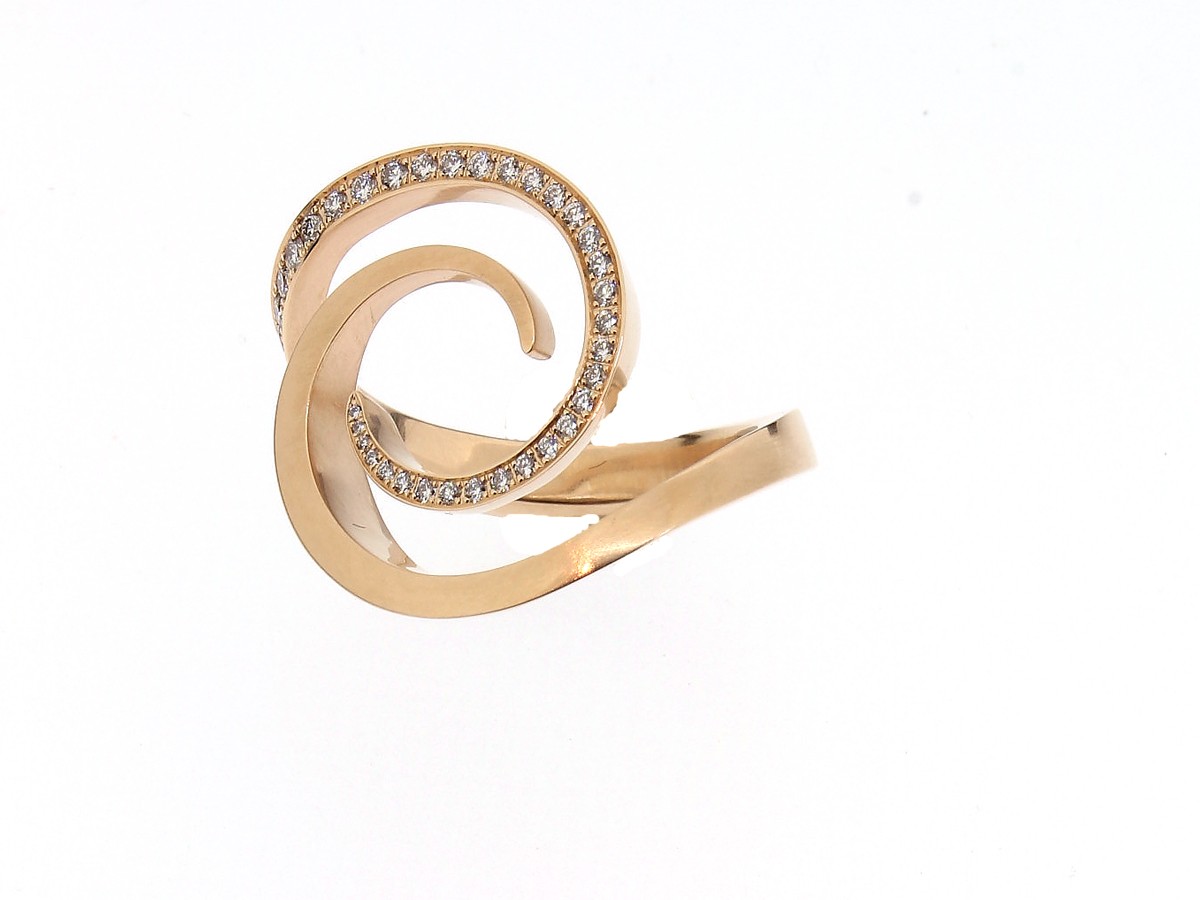 Ring Windrose 18K Roségold - Angela Hübel - 3104