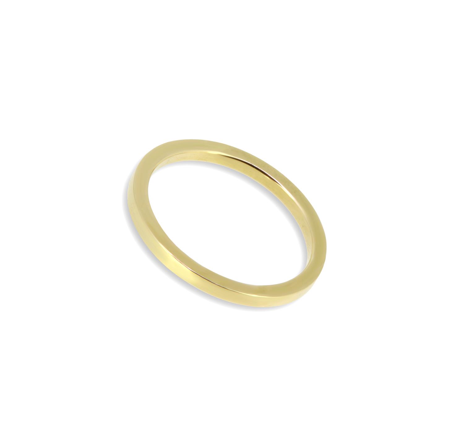 Ring 18K Gelbgold Eckig - Lefteris Margaritis - 424lema10-1