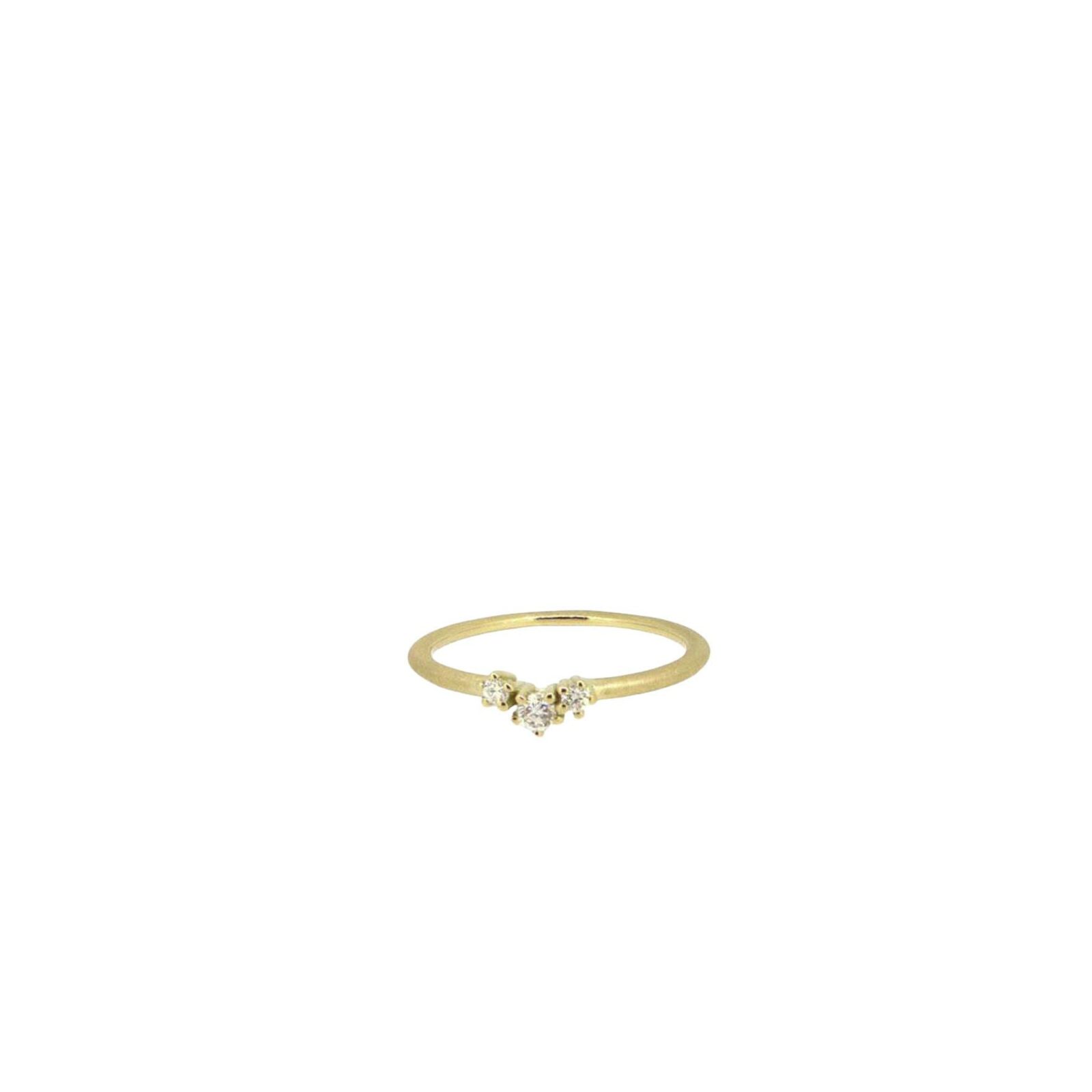 Ring Sparkle Brillanten 14K Gelbgold - Noen - 51095-012GG