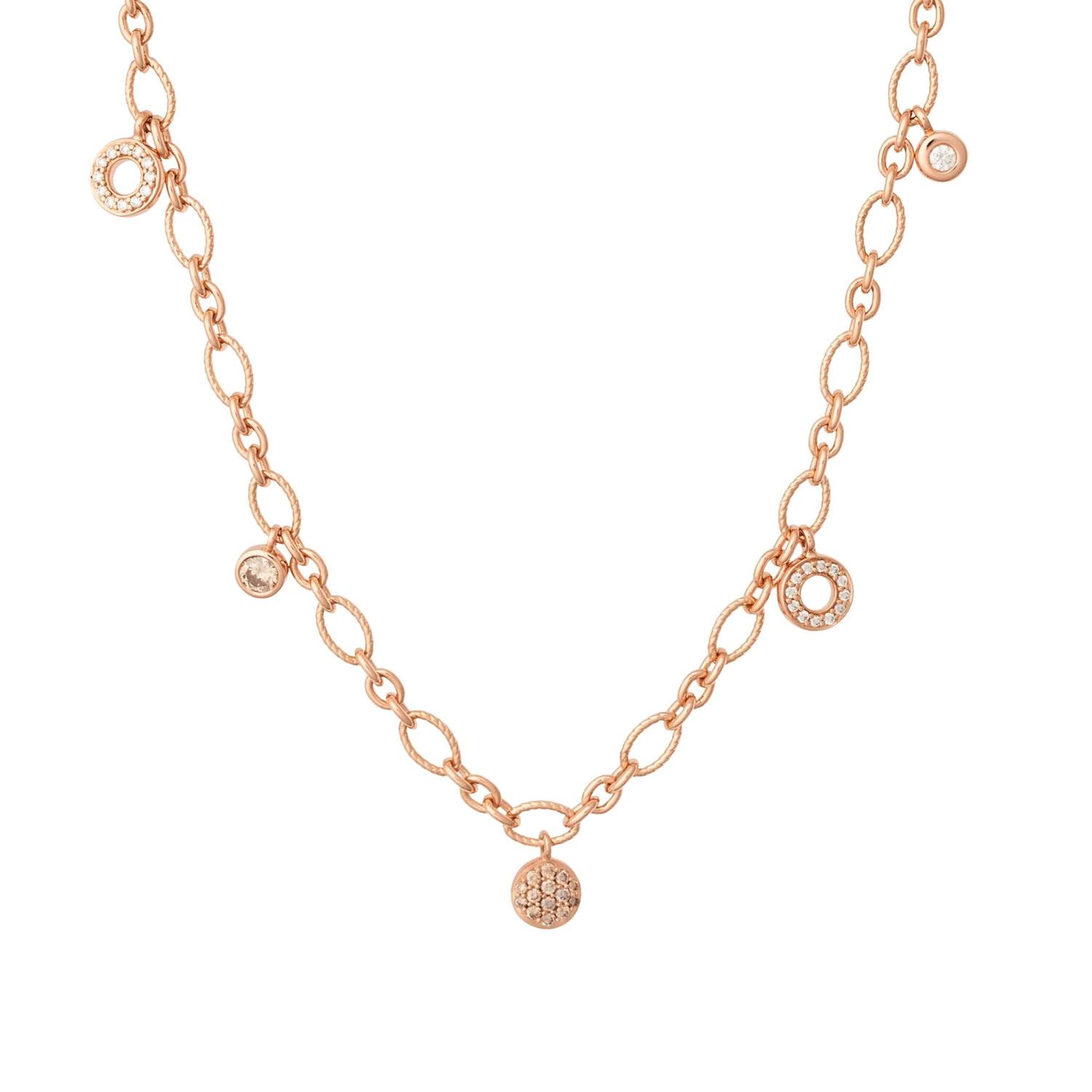 Kette Joy Brillanten 18K Roségold - Bron - 8CR443650BRX