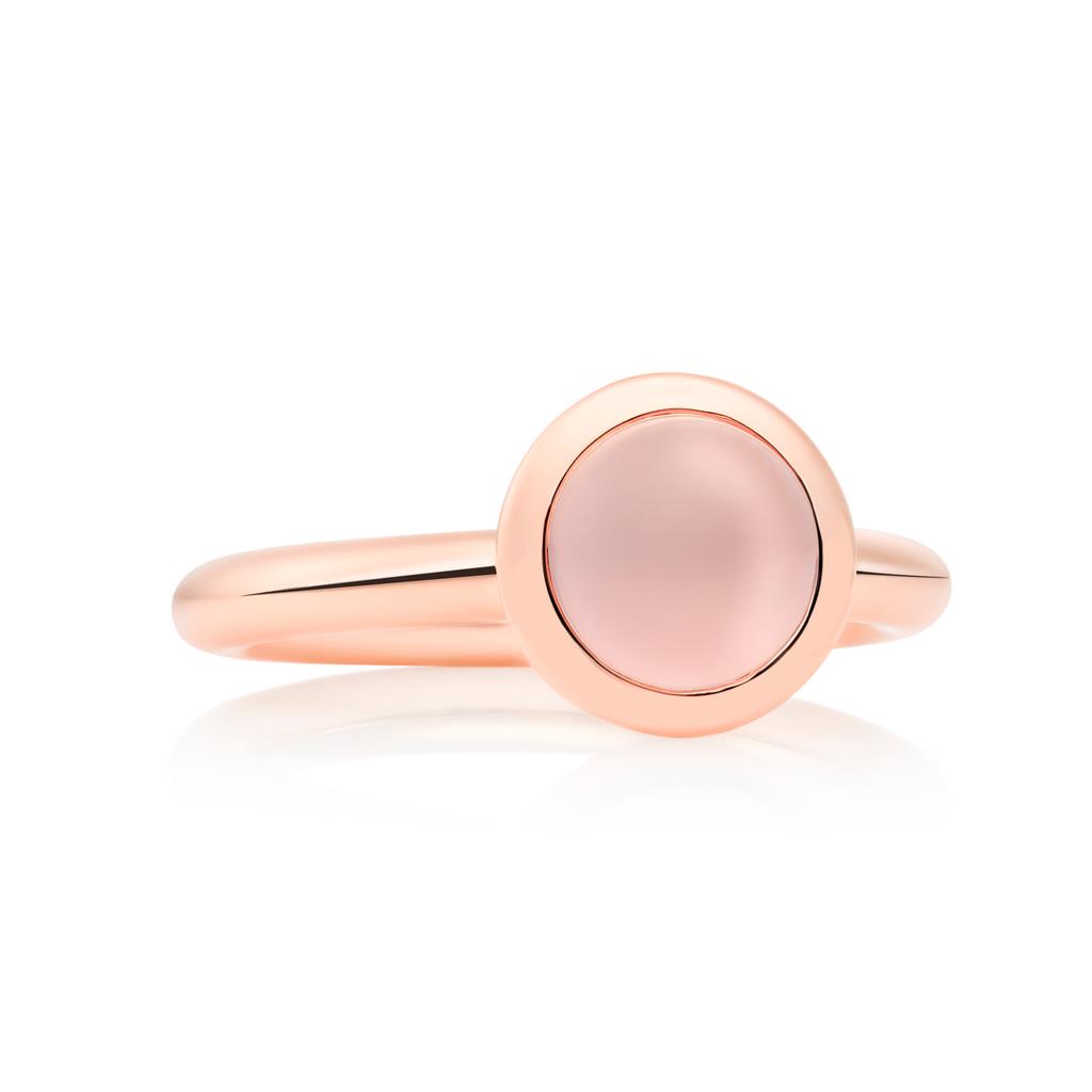 Ring Sushi Rosenquarz 18K Roségold - Bron - 8RR4709RQC