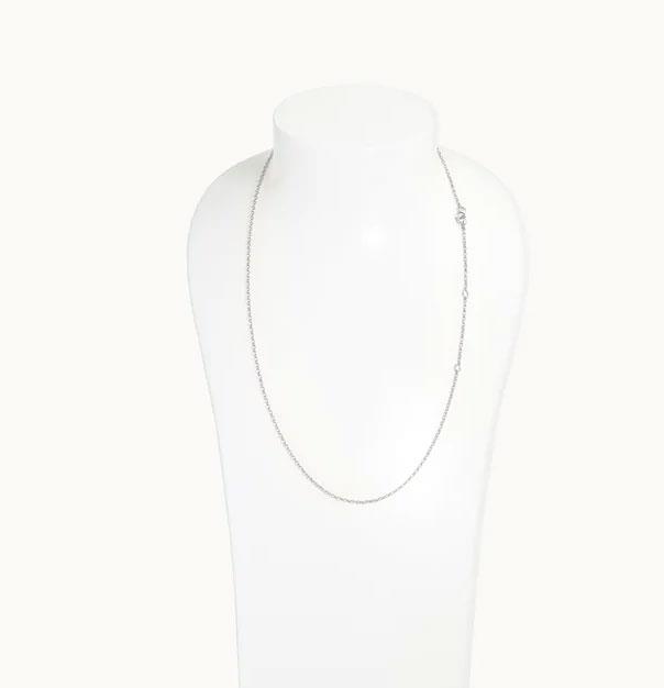 Kette Belcher 2mm 18K Weißgold 60cm - Tamara Comolli - C-BelA-2-wg-60
