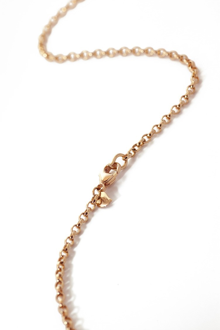 Erbskette 90cm 18K Roségold - Tamara Comolli - C-BelA-2.8-rg-90