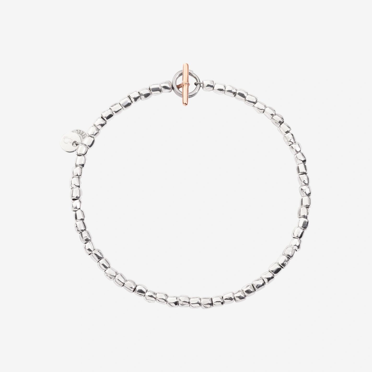 Armband Mini Granelli Silber L - Dodo - DBC0002_GRANX_GAGMX_L