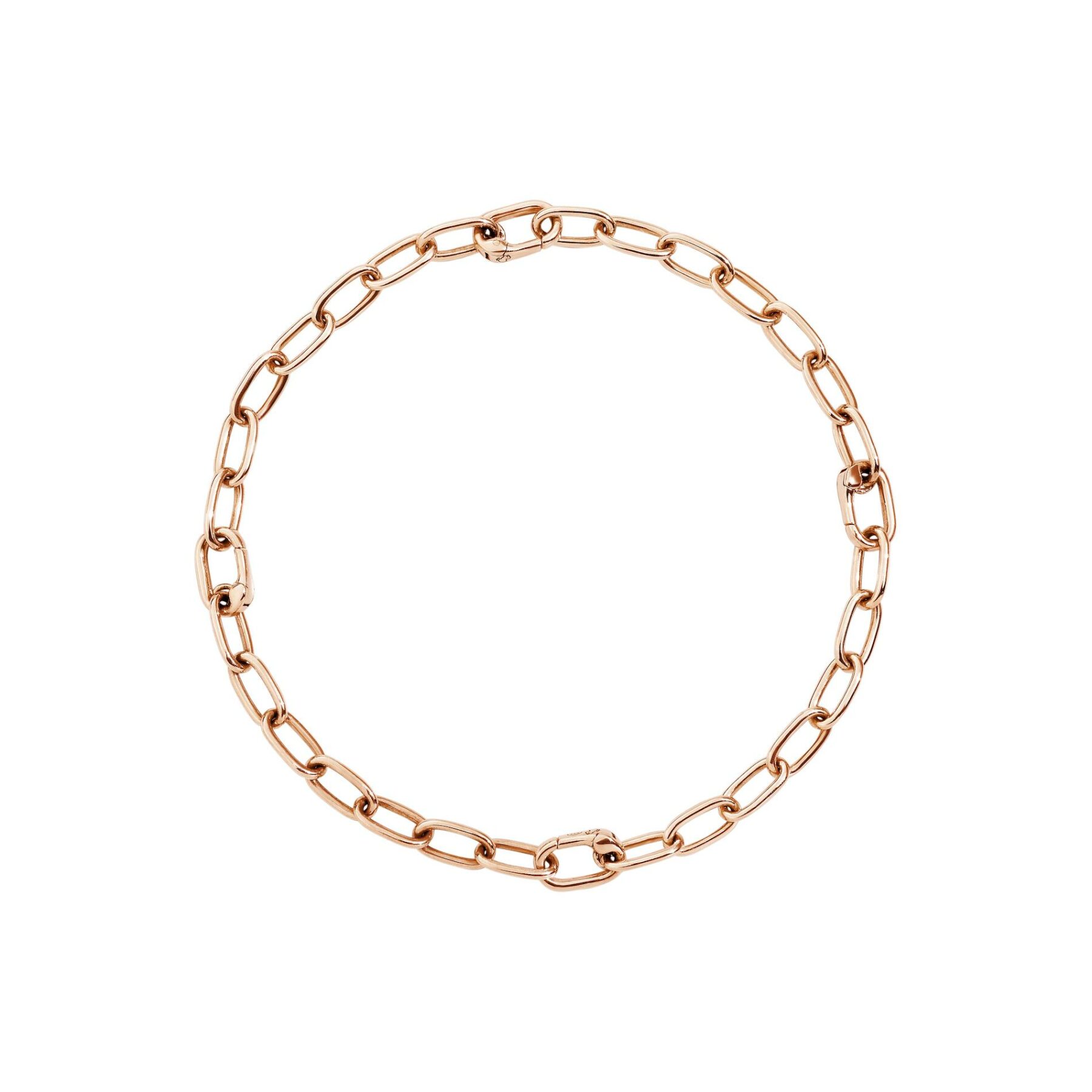 Armband Essentials 925 Silber Roségold plattiert - Dodo - DBC1001_CHAIN_00RAGL