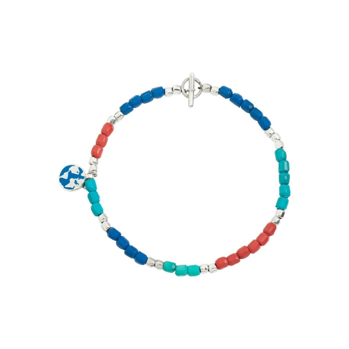 Armband Granelli Silber Recycled Plastic - Dodo - DBC2009GranxSvamxM