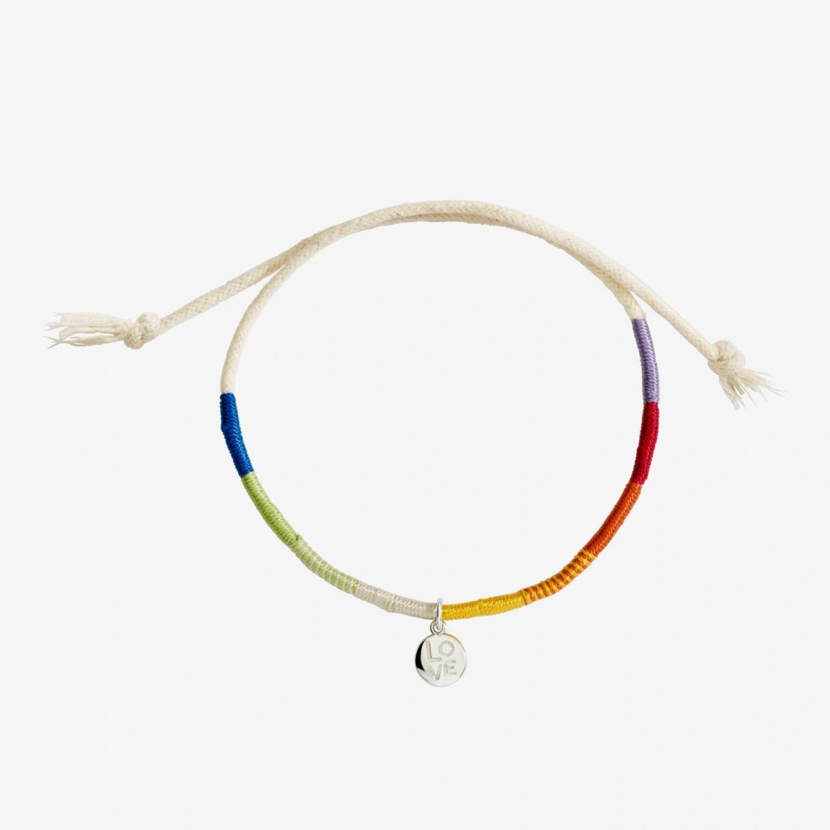 Armband LGBTQIA+ aus Silber und Emaille - Dodo - DBC5005_LGBTQ_MX0AG
