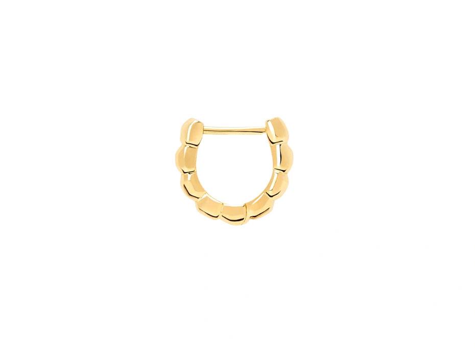 Ohrring Granelli 18K Gelbgold - Dodo - DHC3001GRANX000OG