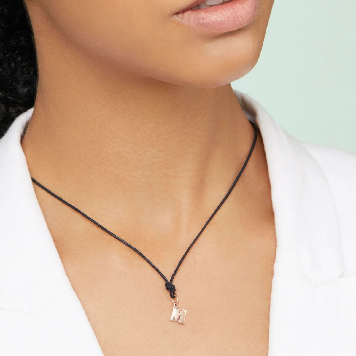 Charm Buchstabe M 9K Roségold - Dodo - DLET9/M