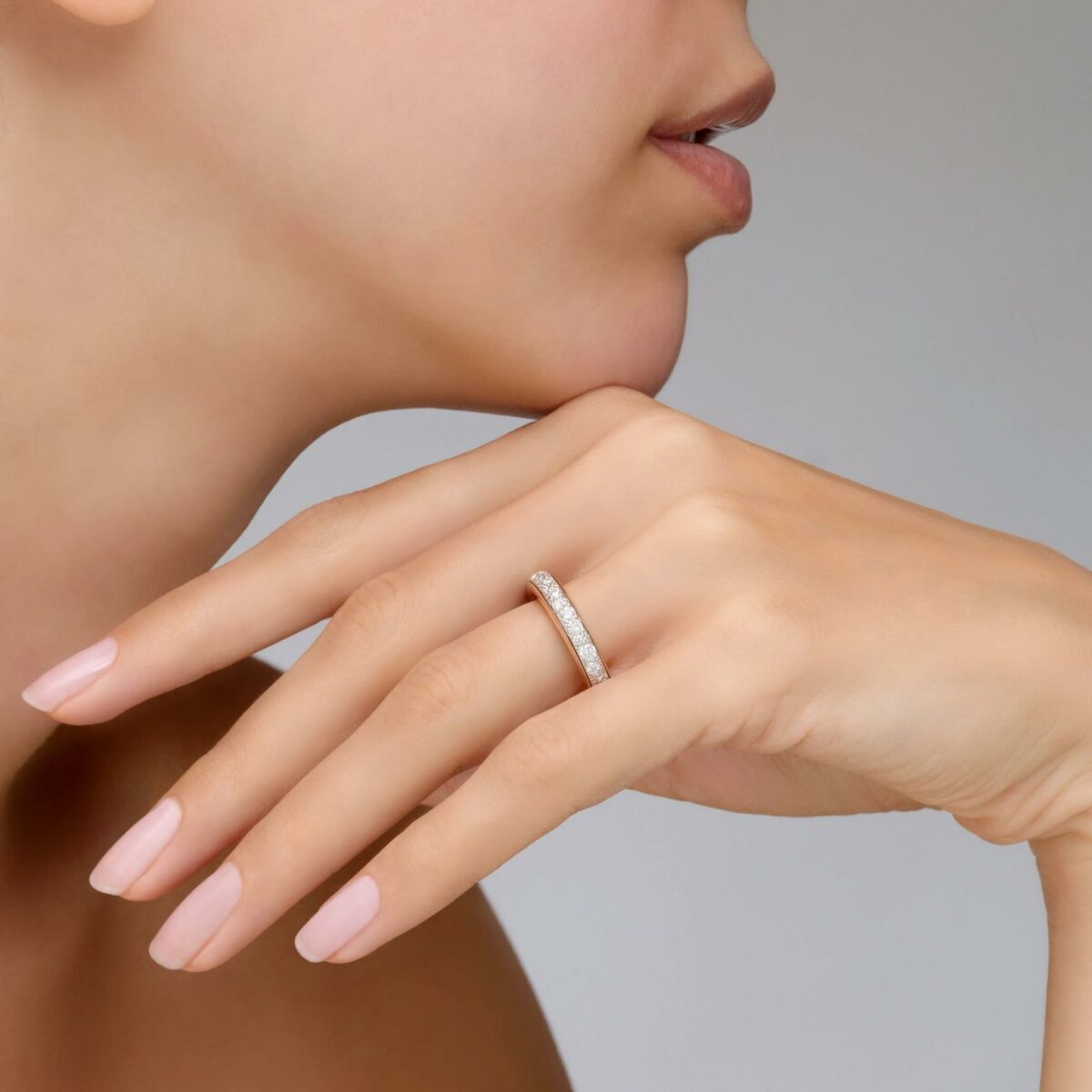 Ring Iconica Small Diamanten Roségold - Pomellato - PAB7120O7000DB