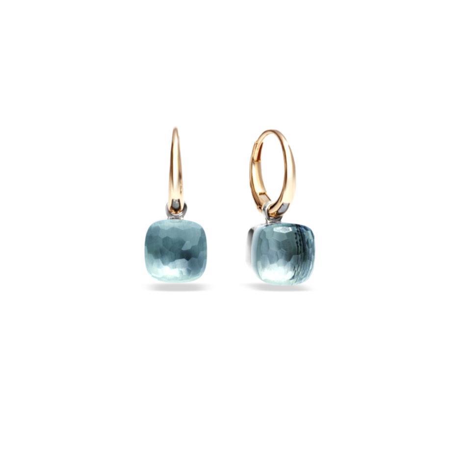 Ohrringe Nudo blauer Topas 18K Gold - Pomellato - POB2010_O6000_000OY_0