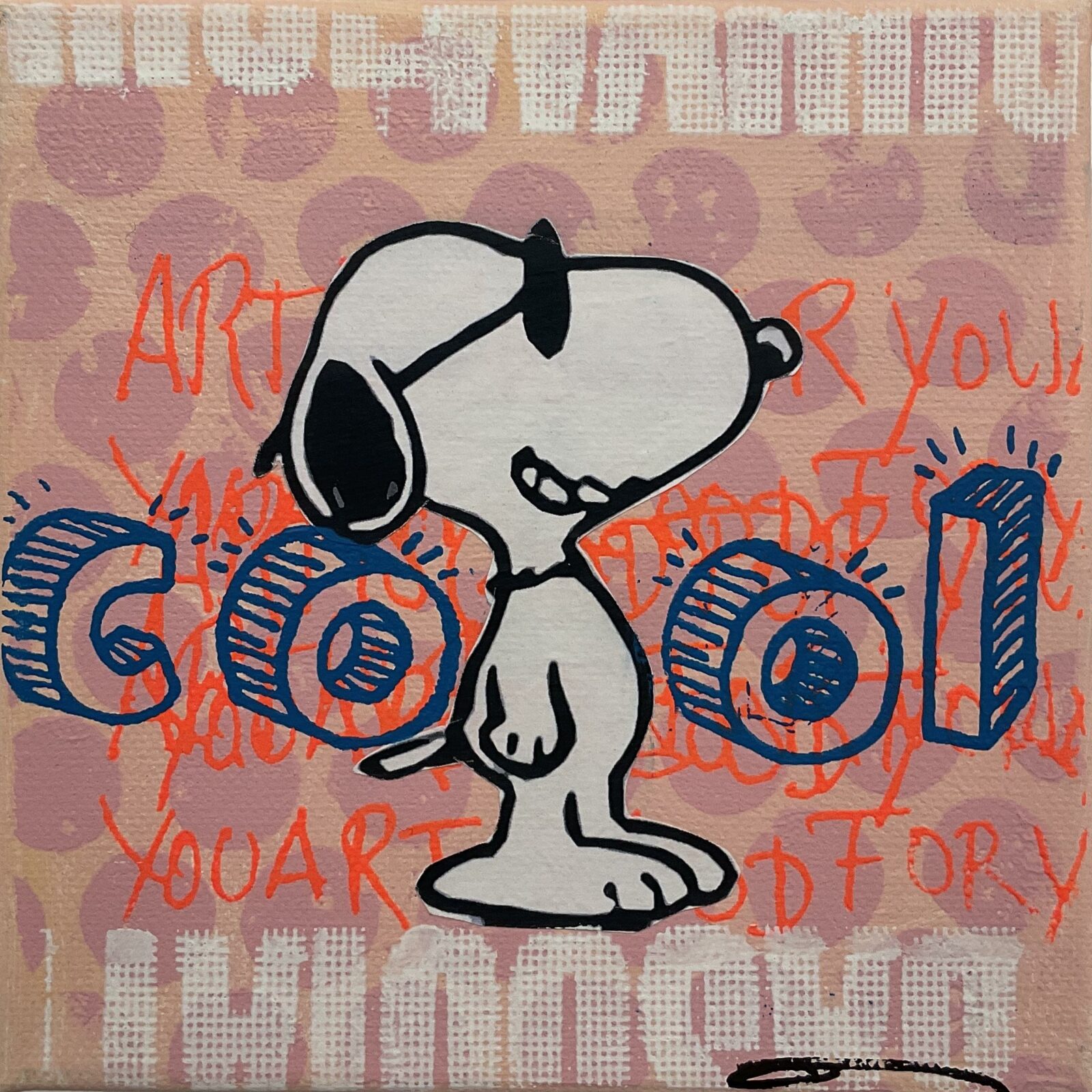Cool Snoopy - Flores, Anna - k-2502AF14