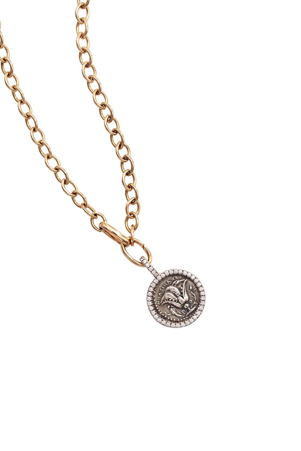 Anhänger Münze Rose Helios 18k Roségold - TwentyTen - 12618