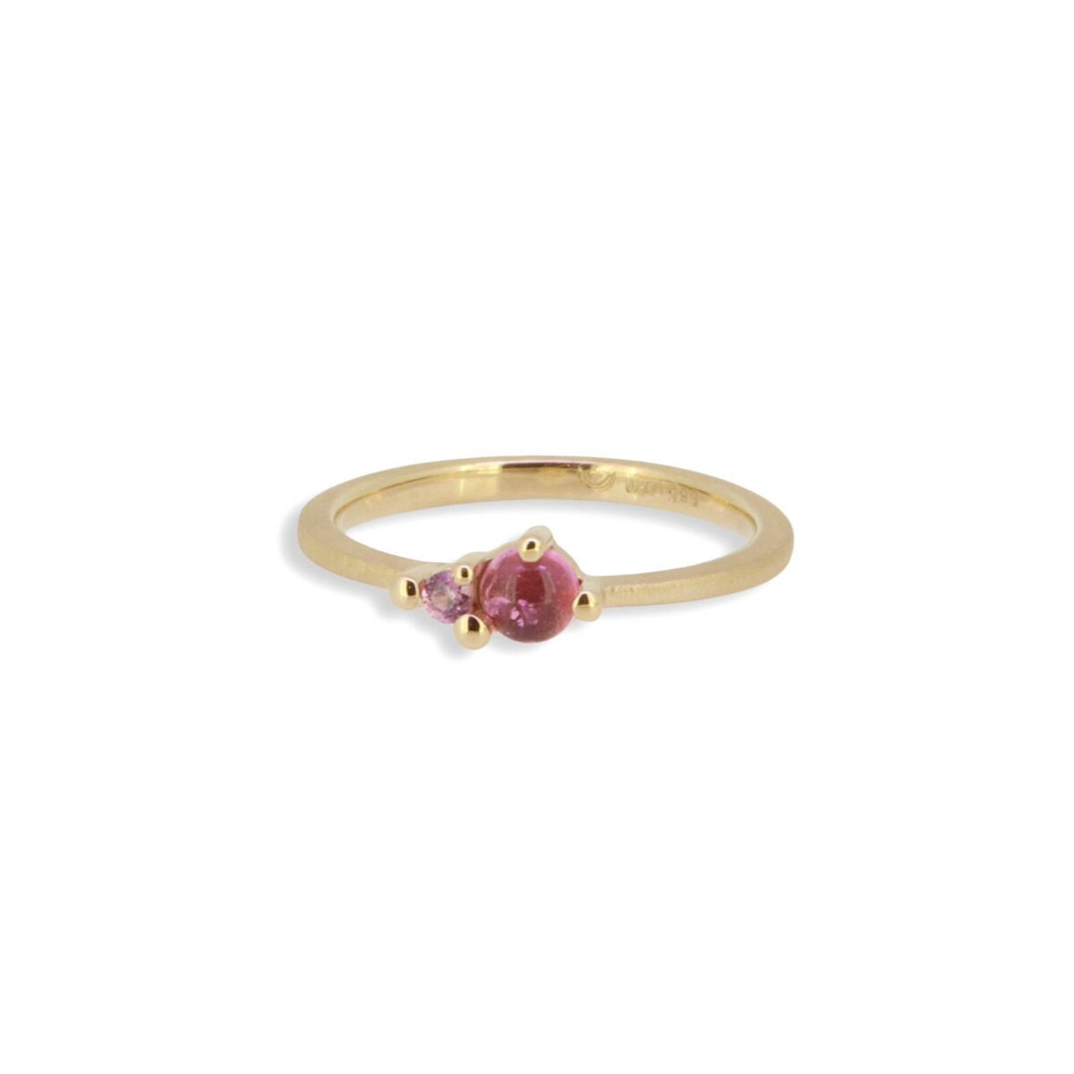 Ring Stellini Turmalin pink 14K Gelbgold - Noen - 51143GG
