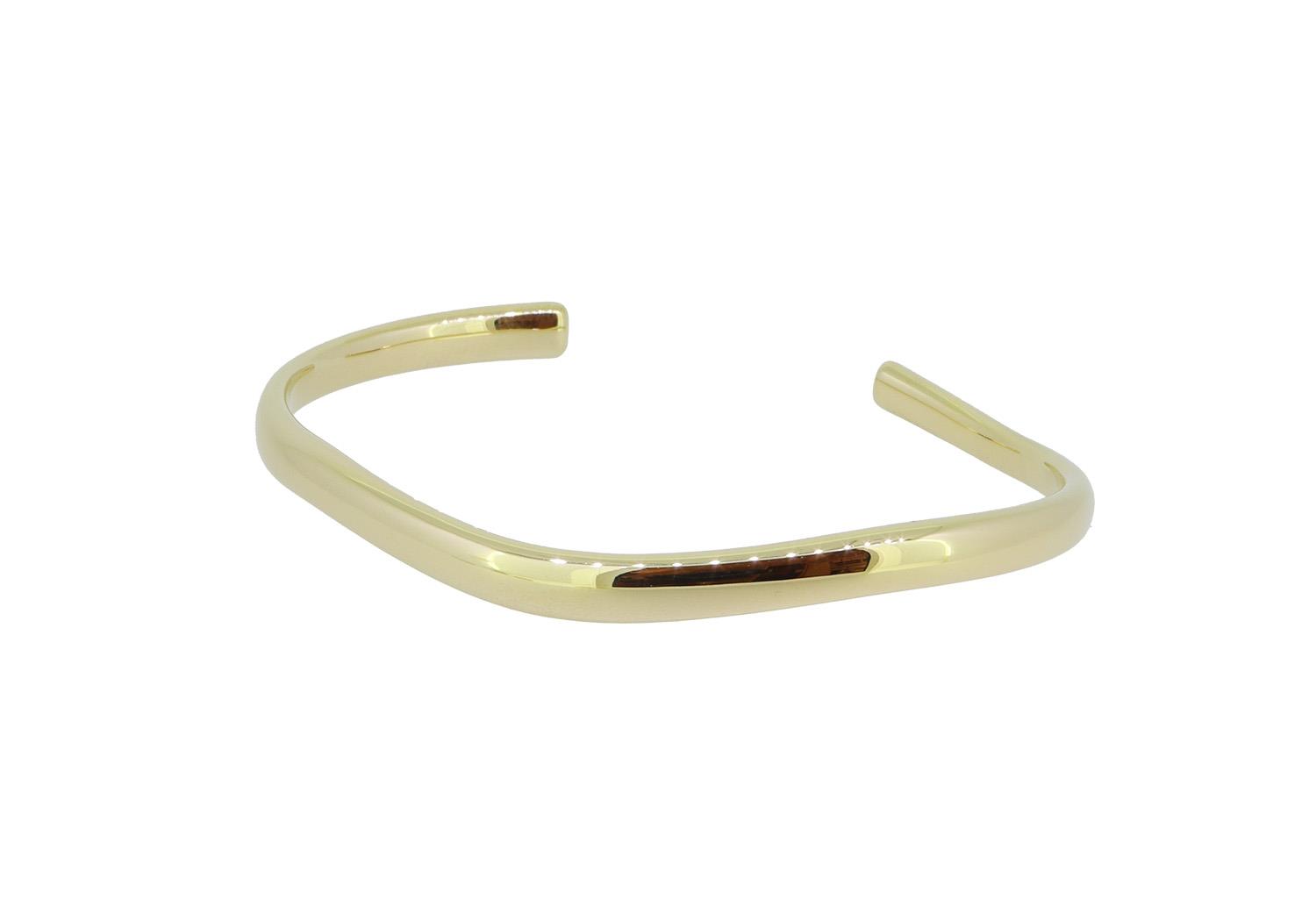 Armspange Closed medium 925 Silber vergoldet - Noen - 97119