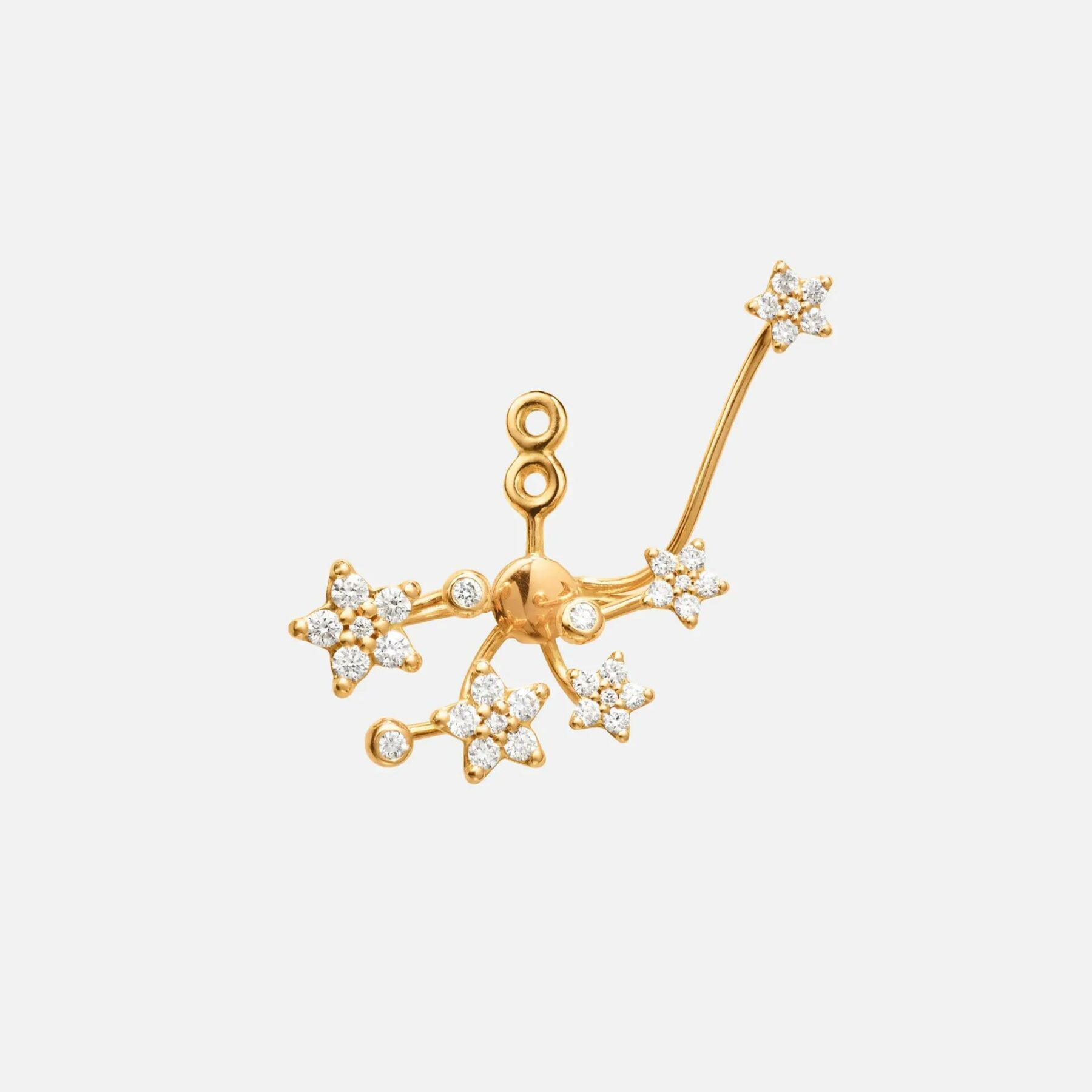 Einhänger Shooting Stars 18K Gelbgold Brillanten -  - A2863-401