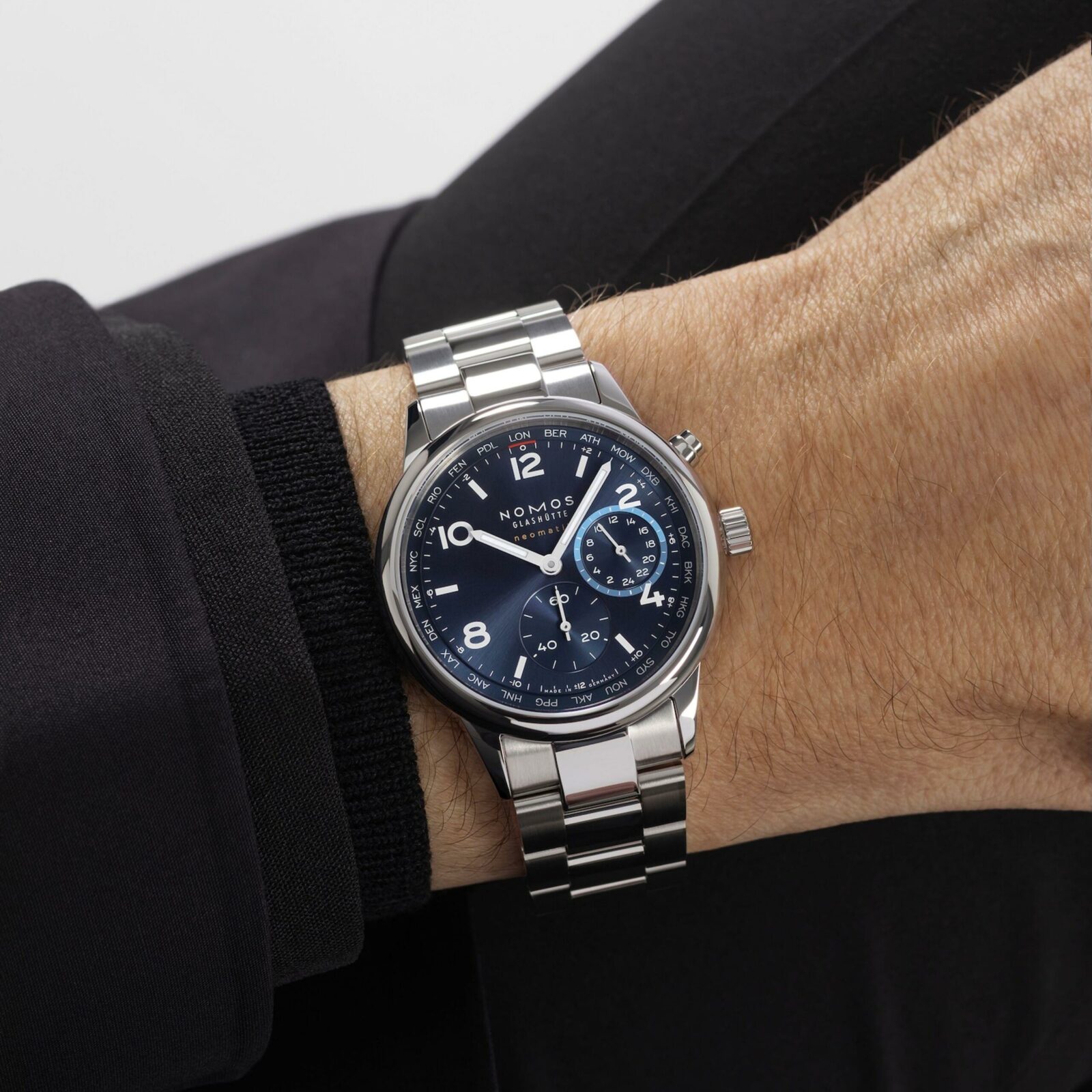 790 Club Weltzeit Automatik 40 mm - NOMOS Glashütte - U-790