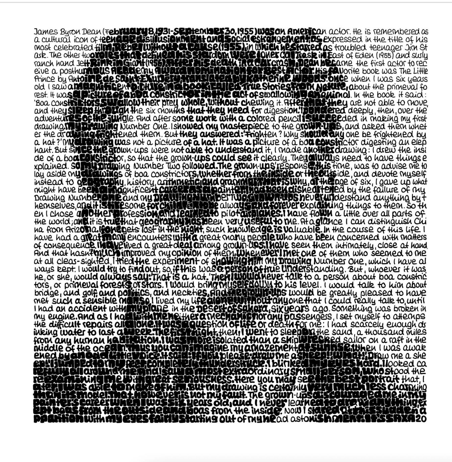 James Dean Mini - SAXA - k-2507SAXA01