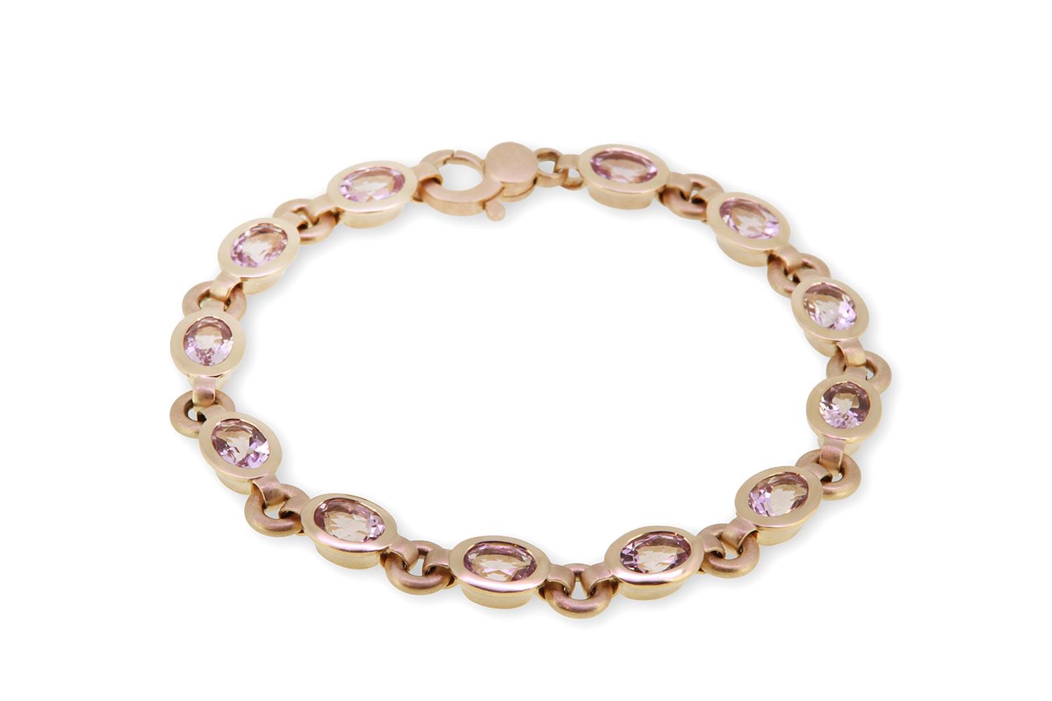 Armband Morganit 18K Roségold - Individuelle Marken - 05052-005
