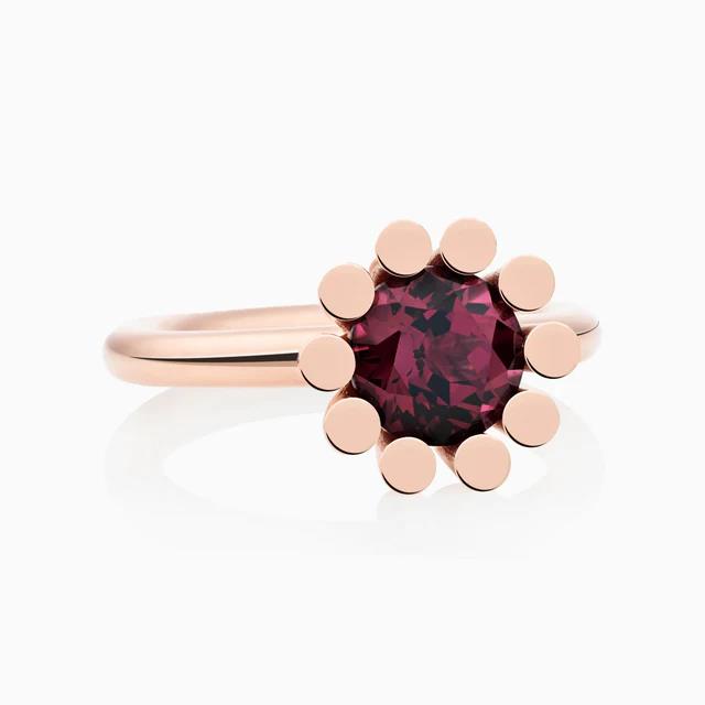 Ring Sprite Rhodolith 18K Roségold - Bron - 8RR4589RH