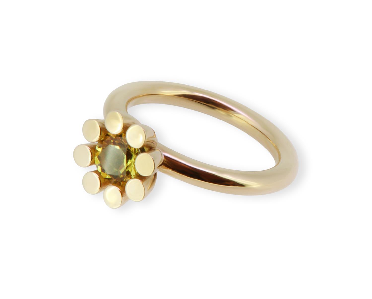 Ring Sprite gelber Beryll 18K Roségold - Bron - 8RR4590GB