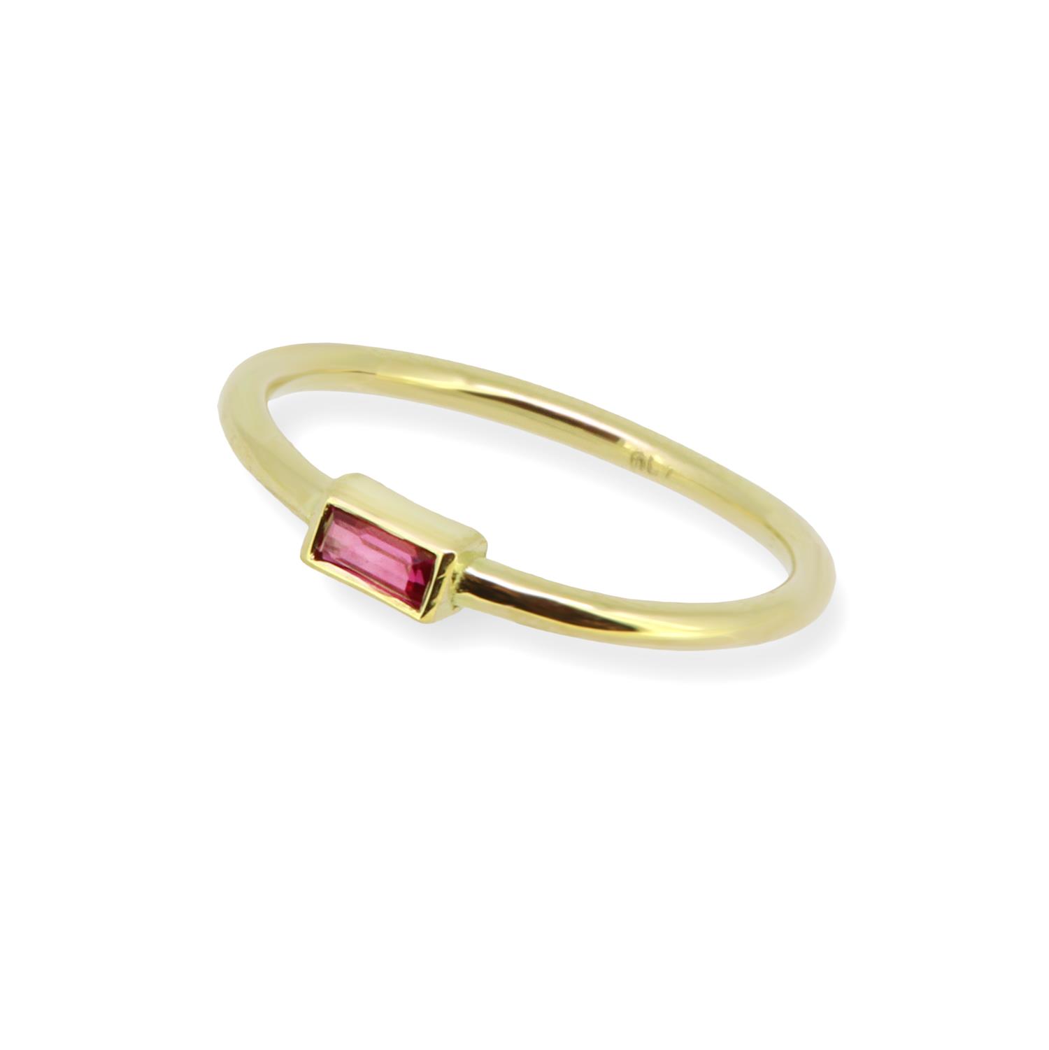 Ring 18K Gelbgold Rubin - Lefteris Margaritis - RG0236R